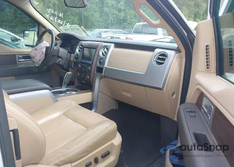 2013 Ford F-150 Lariat from USA, damaged, VIN 1FTFX1EF6DFA01634